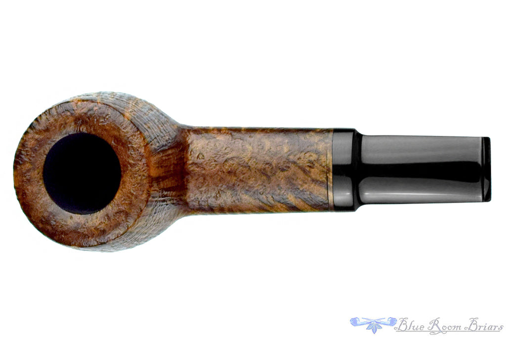 Blue Room Briars is proud to present this C. Martin Pipe by Chris Mattioda Contrast Blast Oval Shank Pot Sitter