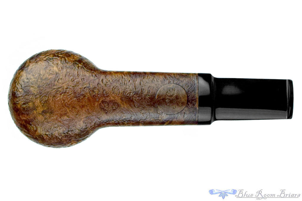 Blue Room Briars is proud to present this C. Martin Pipe by Chris Mattioda Contrast Blast Oval Shank Pot Sitter