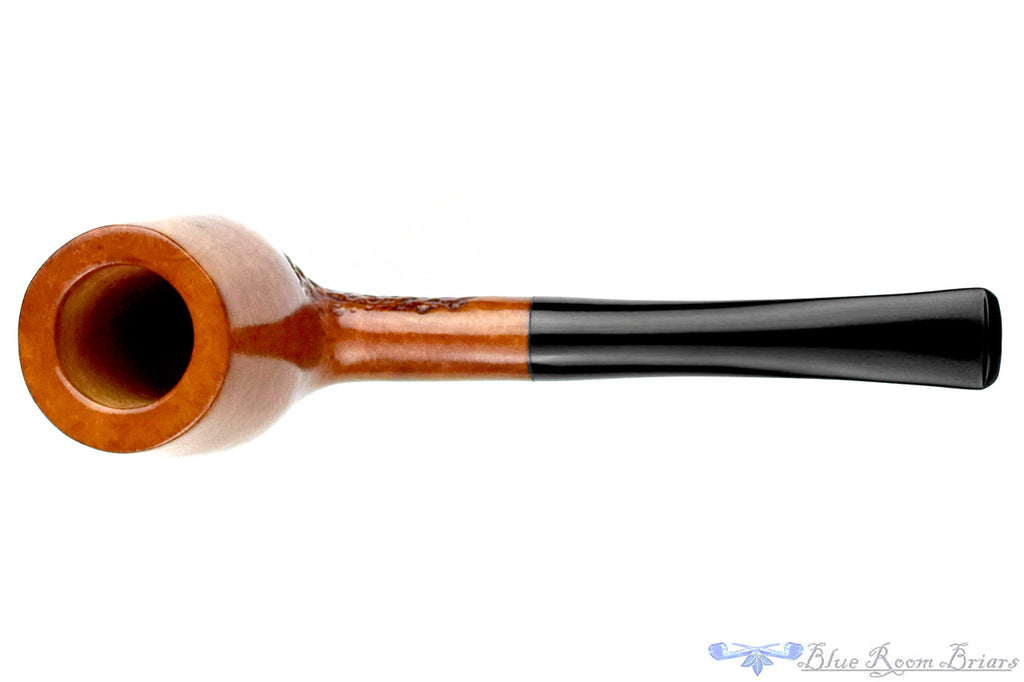 Blue Room Briar is proud to present this Jack Weinberger Spot Carved Billiard Sitter UNSMOKED Estate Pipe
