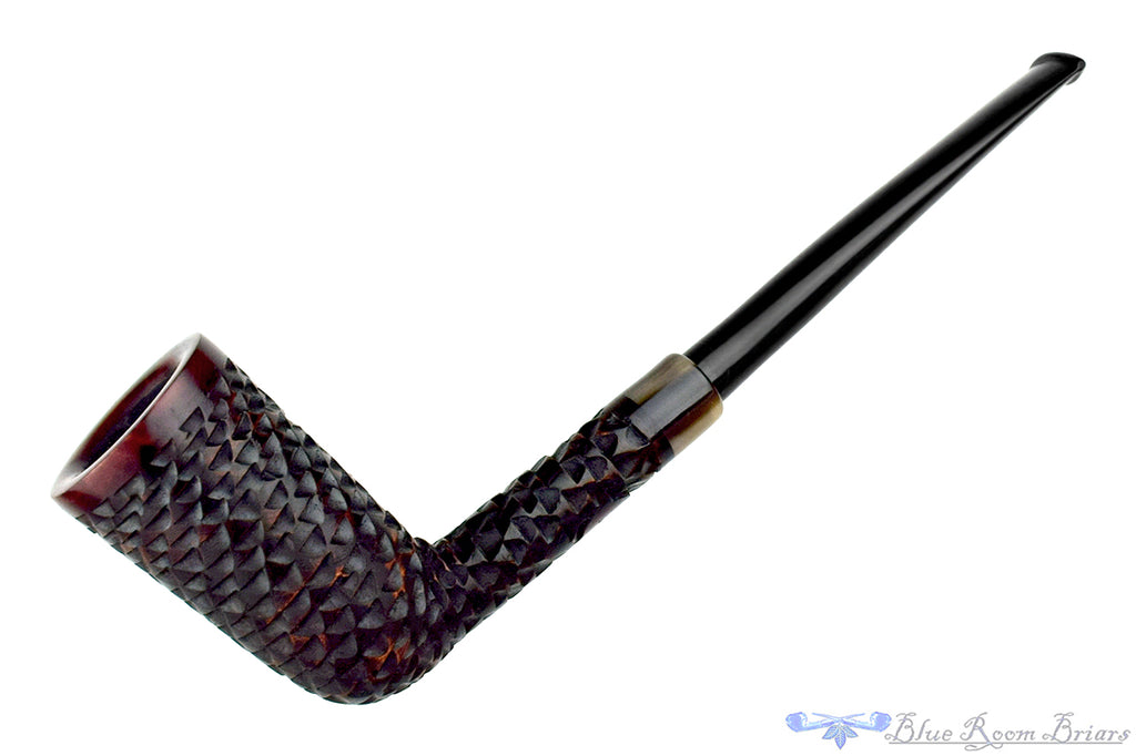 Nils Frederiksen Pipe Carved Arne Jacobsen with Horn
