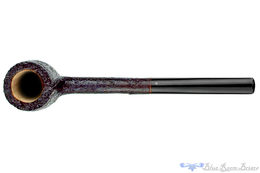 Blue Room Briars is proud to present this Chris Morgan Pipe Sandblast Long Pot Sitter with Plateau
