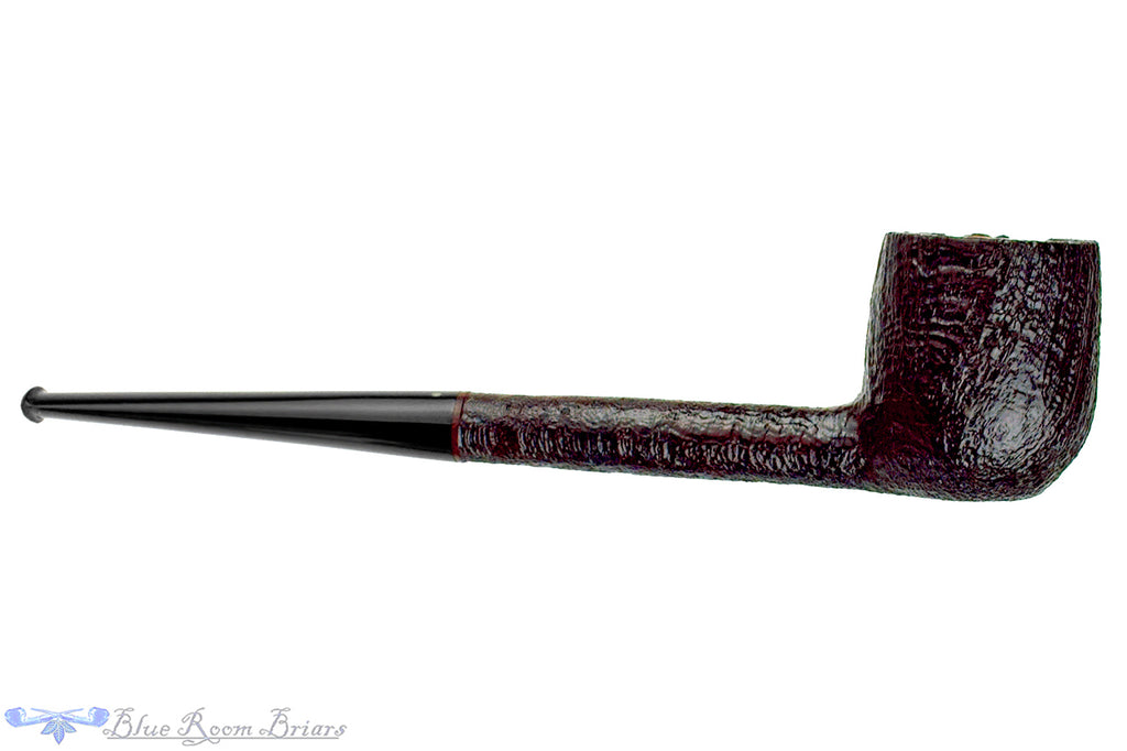 Blue Room Briars is proud to present this Chris Morgan Pipe Sandblast Long Pot Sitter with Plateau