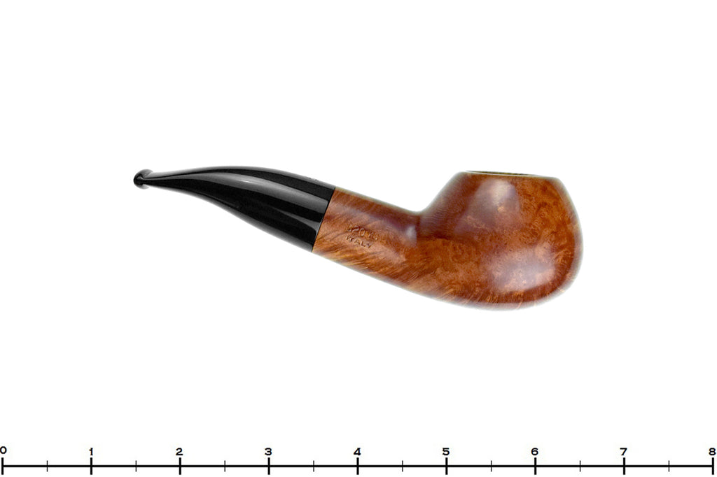Blue Room Briars is proud to present this Savinelli Siena 320 KS Bent Author (9mm Filter) Estate Pipe