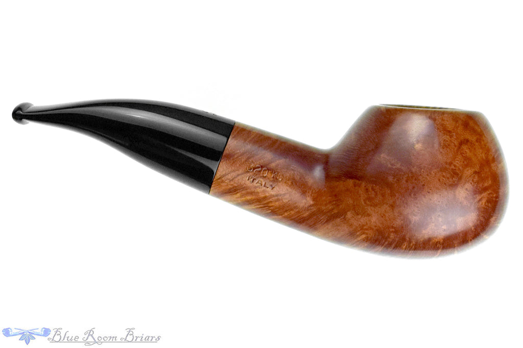 Blue Room Briars is proud to present this Savinelli Siena 320 KS Bent Author (9mm Filter) Estate Pipe