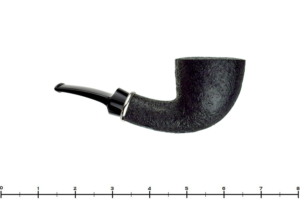 Blue Room Briars is proud to present this BriarWorks Bent Black Blast Dublin with Nickel Estate Pipe