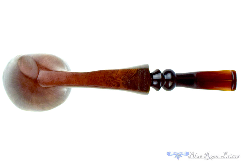 Blue Room Briar is proud to present this Ben Wade Intermezzo Large Bent Freehand with Plateau Estate Pipe