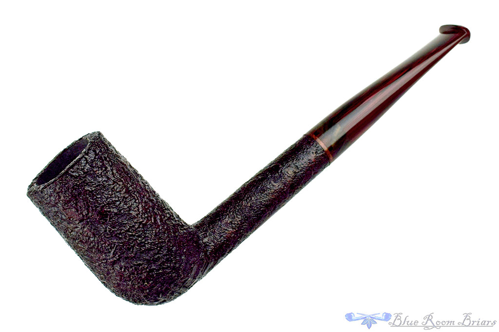 Bill Shalosky Pipe 805 Sandblast Chimney with Black and White Ebony and Brindle