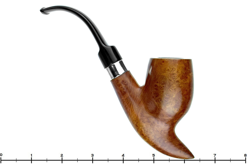 Blue Room Briars is proud to present this Blatter Select Bent Cavalier with Silver Estate Pipe