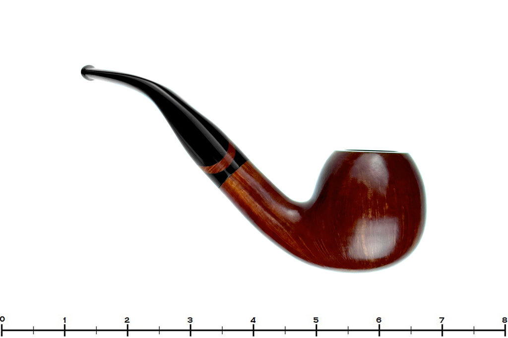 Blue Room Briar is proud to present this Aldo Velani Straight Grain Bent Apple with Briar Estate Pipe