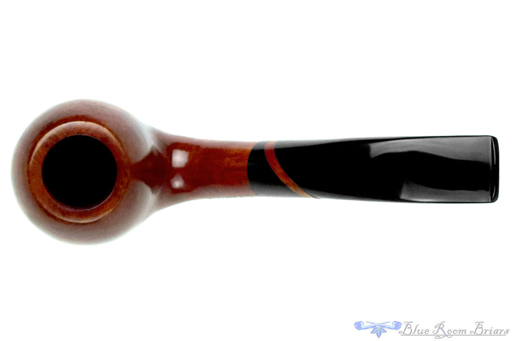Blue Room Briar is proud to present this Aldo Velani Straight Grain Bent Apple with Briar Estate Pipe
