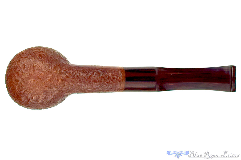Blue Room Briars is proud to present this Julius Vesz (1996 Make) Large Bent Rusticated Billiard with Brindle