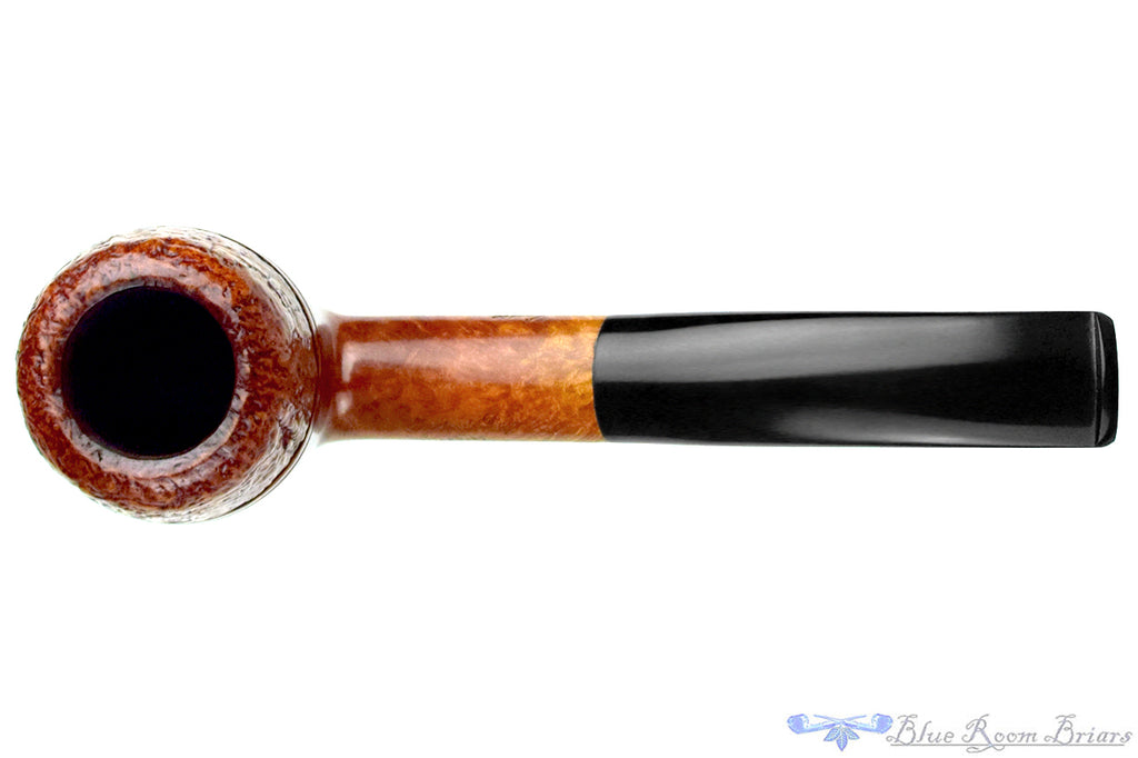 Blue Room Briar is proud to present this Mastro De Paja Media 20 Bent Apple Estate Pipe with BRB Replacement Stem