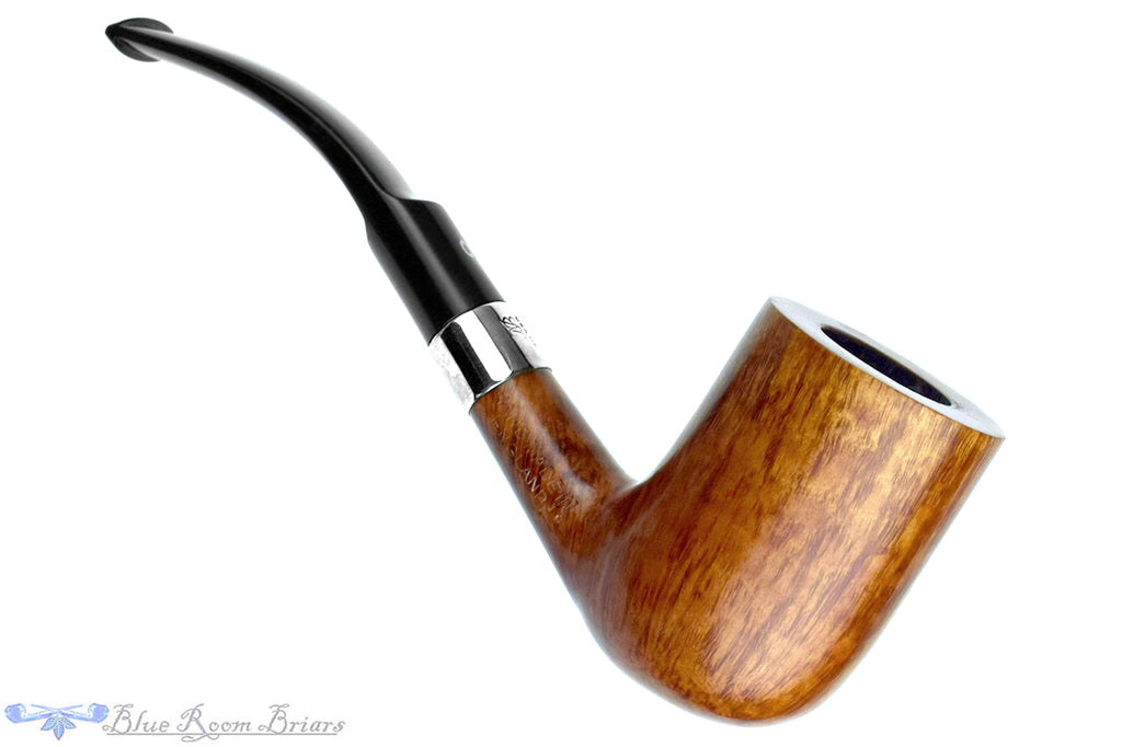 Blue Room Briar is proud to present this Northern Briars Premier Bent Billiard with Silver Estate Pipe