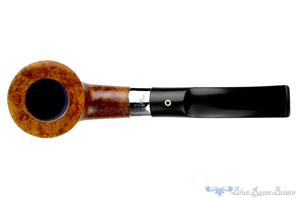 Blue Room Briar is proud to present this Northern Briars Premier Bent Billiard with Silver Estate Pipe