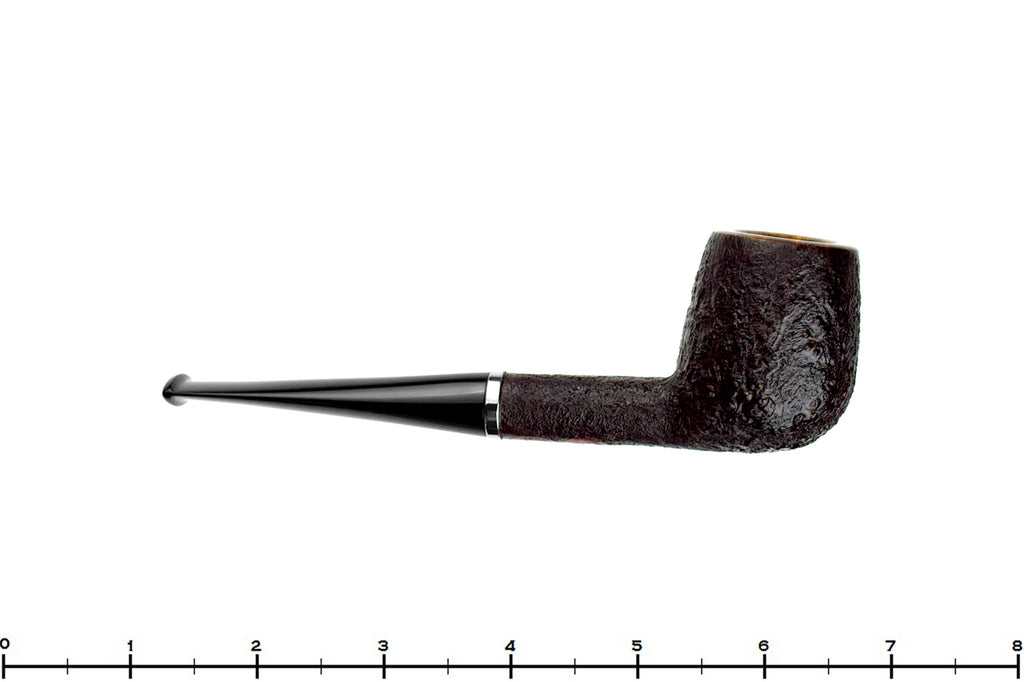 Blue Room Briars is proud to present this Yosef Zehnder Pipe Sandblast Billiard with Silver