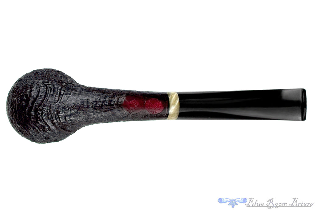 Blue Room Briars is proud to present this Yosef Zehnder Pipe Bent Sandblast Duck Egg with Musk Ox