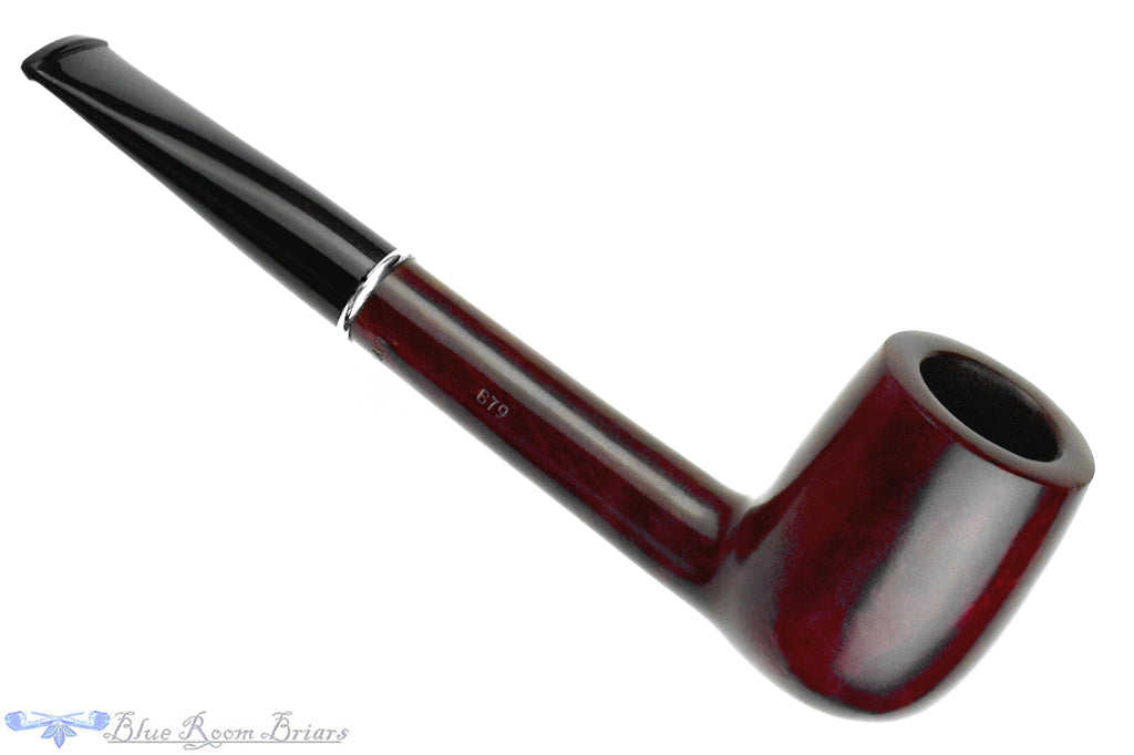 Blue Room Briars is proud to present this My Own Blend 879 Long Shank Billiard with Nickel Estate Pipe