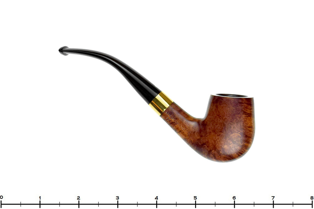 Orlik Gold 30 Bent Billiard with Gold Estate Pipe