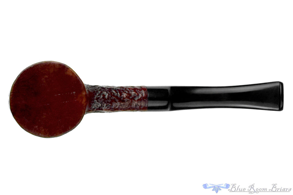 Orlik De Luxe Sandblast Cherrywood Poker Estate Pipe