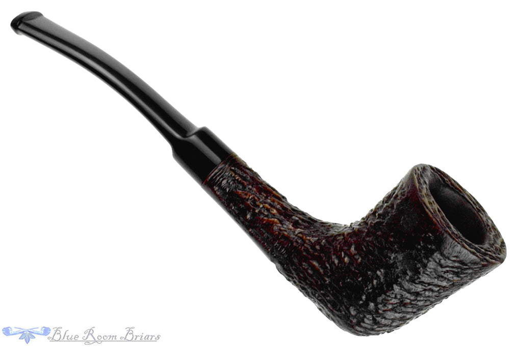 Blue Room Briar is proud to present this Duncan Briars Copper Grain Carved Woodstock Estate Pipe