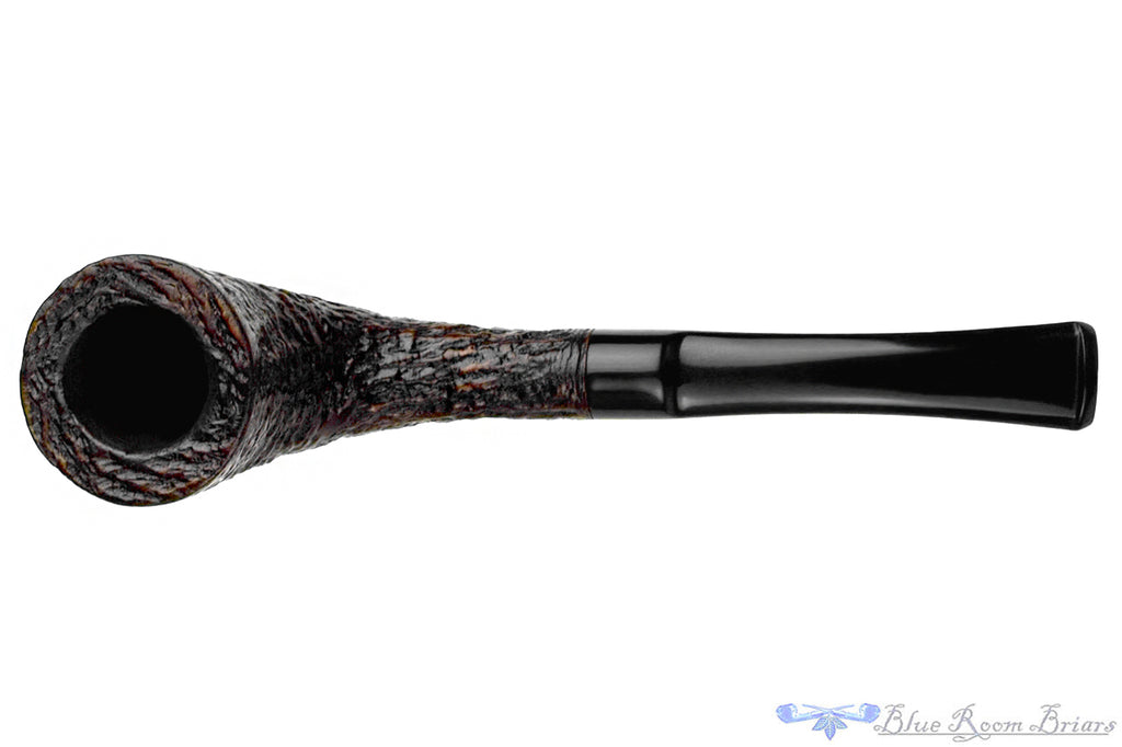 Blue Room Briar is proud to present this Duncan Briars Copper Grain Carved Woodstock Estate Pipe