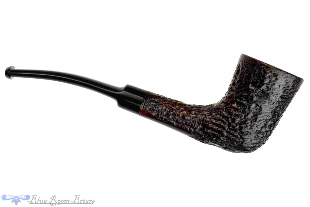 Blue Room Briar is proud to present this Duncan Briars Copper Grain Carved Woodstock Estate Pipe