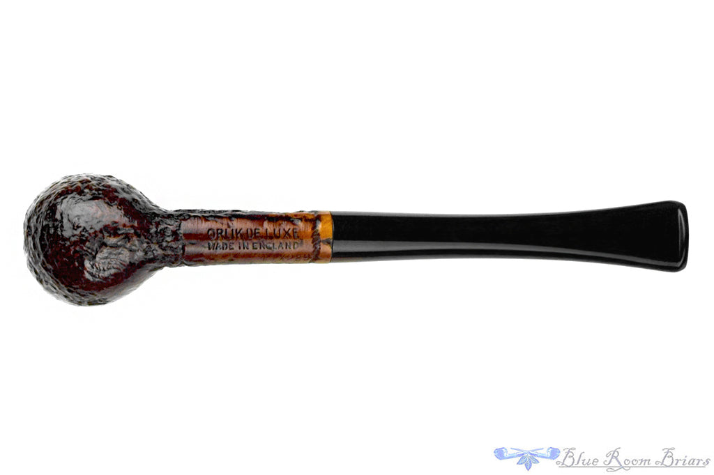 Blue Room Briars is proud to present this Orik De Luxe L1x289 Sandblast Billiard Estate Pipe