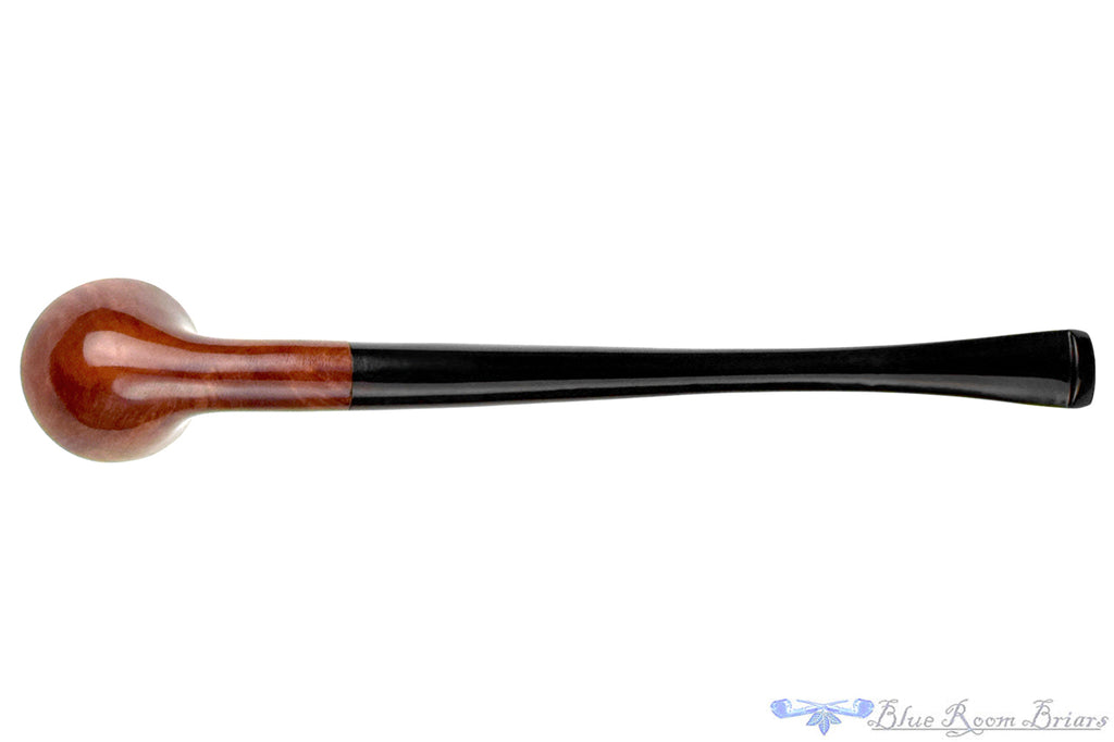 Blue Room Briars is proud to present this Bruyere Garantie Demi-Warden Bent Rhodesian UNSMOKED Estate Pipe