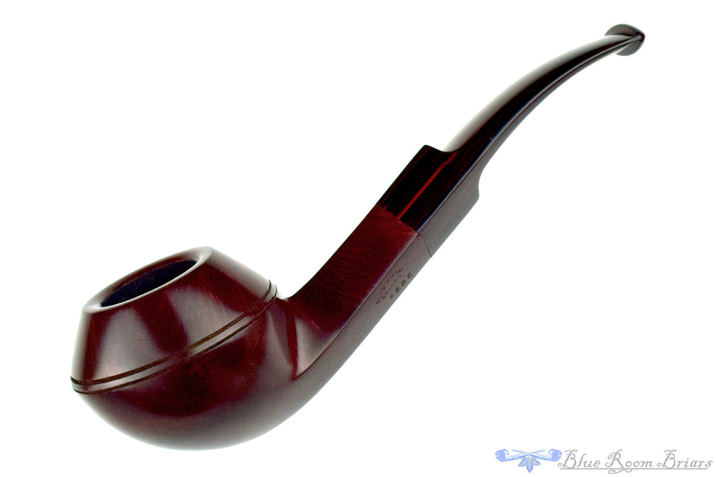 Blue Room Briars Pipe 4325 Bent Bulldog with Brindle