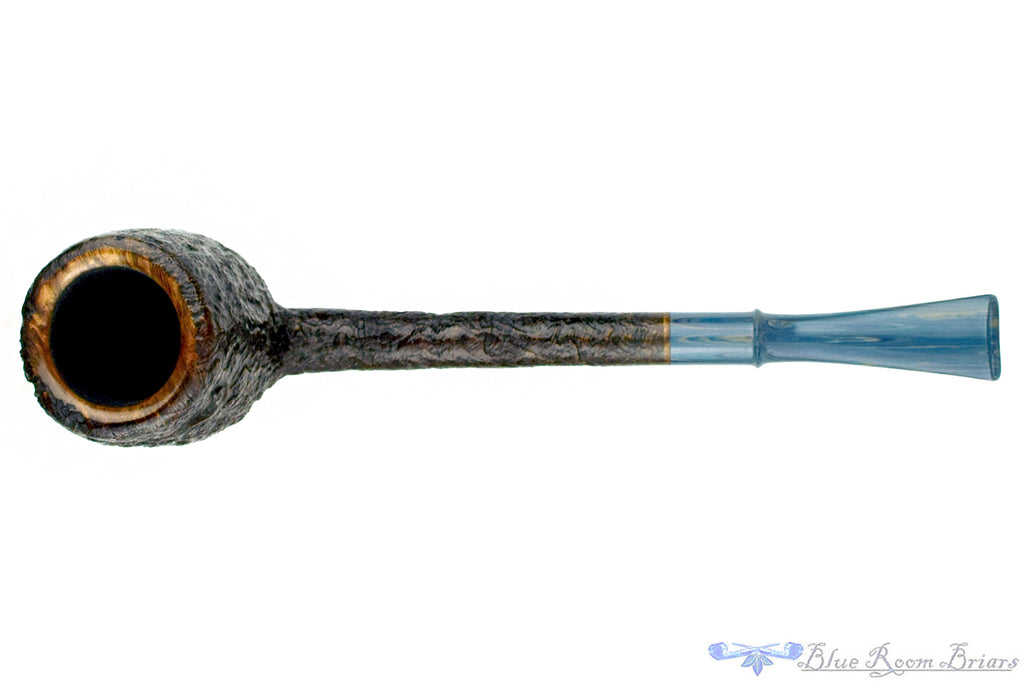 Blue Room Briars is proud to present this Nate King Pipe 1044 Crosscut Sandblast Lovat with Brindle
