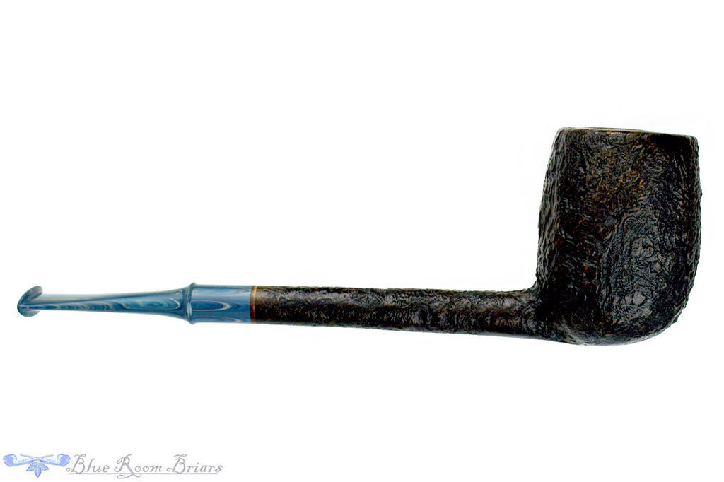 Blue Room Briars is proud to present this Nate King Pipe 1044 Crosscut Sandblast Lovat with Brindle