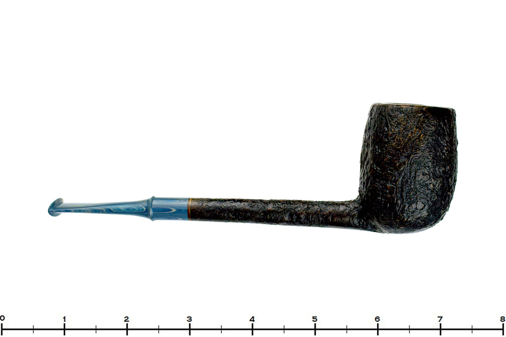 Blue Room Briars is proud to present this Nate King Pipe 1044 Crosscut Sandblast Lovat with Brindle