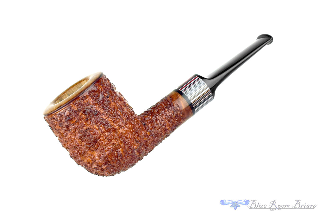 Todd Harris Pipe Rusticated Billiard with Fordite