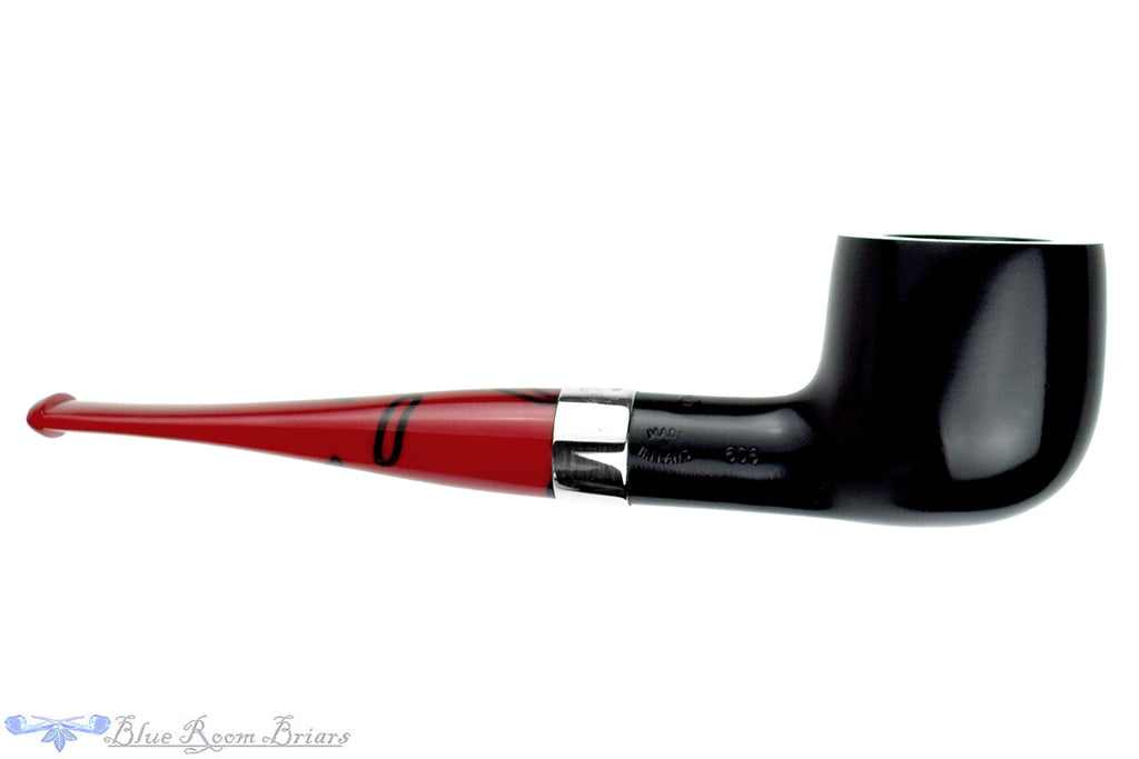 Blue Room Briars is proud to present this Peterson Dracula (Irish Seconds) 606 Pot with Nickel UNSMOKED Estate Pipe