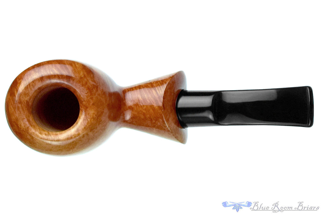 Blue Room Briar is proud to present this Buckeye Spot Carved Freehand Sitter Estate Pipe