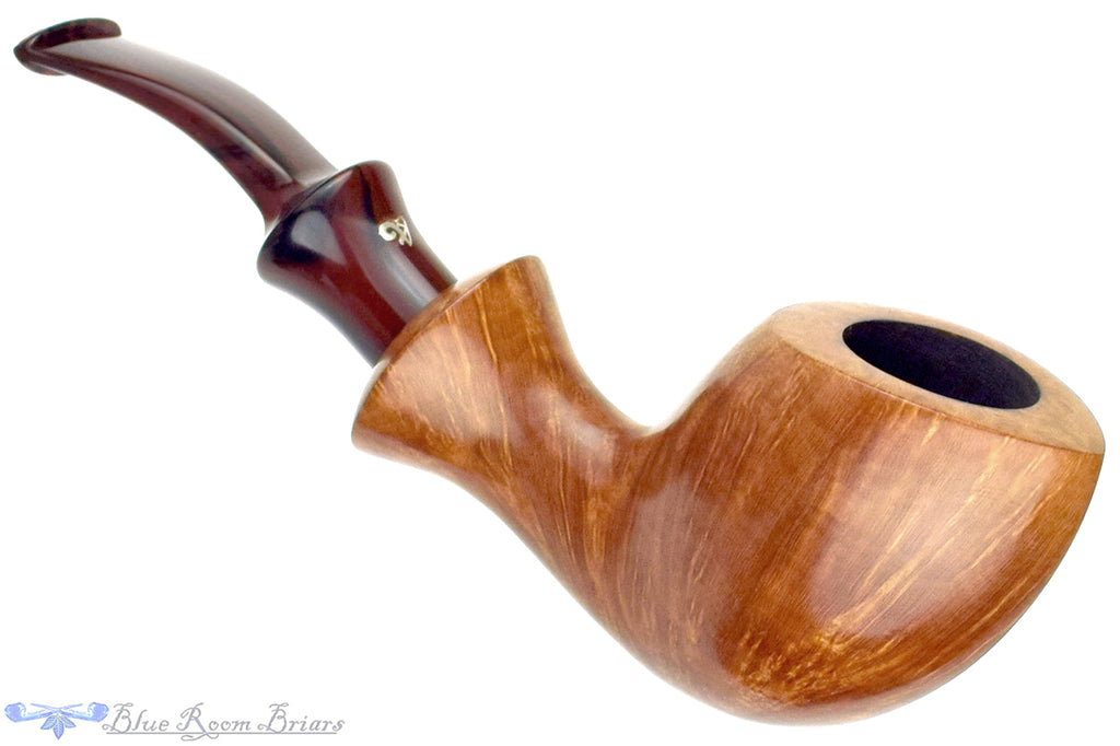 Blue Room Briars is proud to present this Luigi Viprati Bent Blowfish Estate Pipe