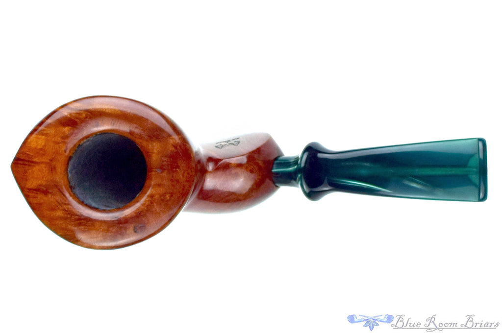 JD Wolf Bent Blowfish UNSMOKED Estate Pipe