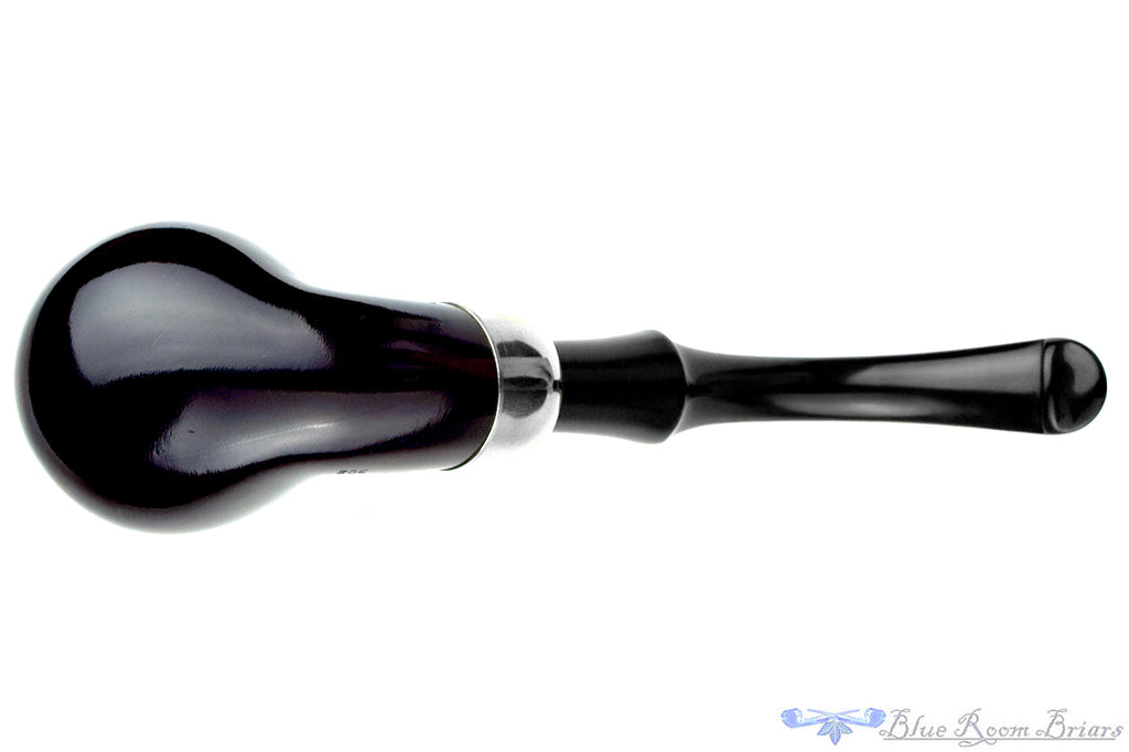 Blue Room Briar is proud to present this Peterson System 302 Bent Apple with Nickel and P-Lip Estate Pipe