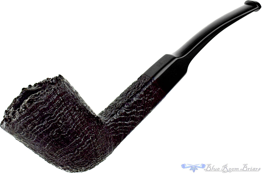 Ben Wade Bent Sandblast Freehand Sitter with Square Shank and Plateau Estate Pipe