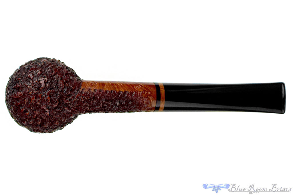 Blue Room Briar is proud to present this Mastro de Paja Pesaro Rusticated Billiard Estate Pipe
