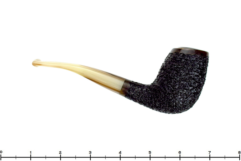 Blue Room Briars is proud to present this Moretti 554 Bent Rusticated Egg Estate Pipe