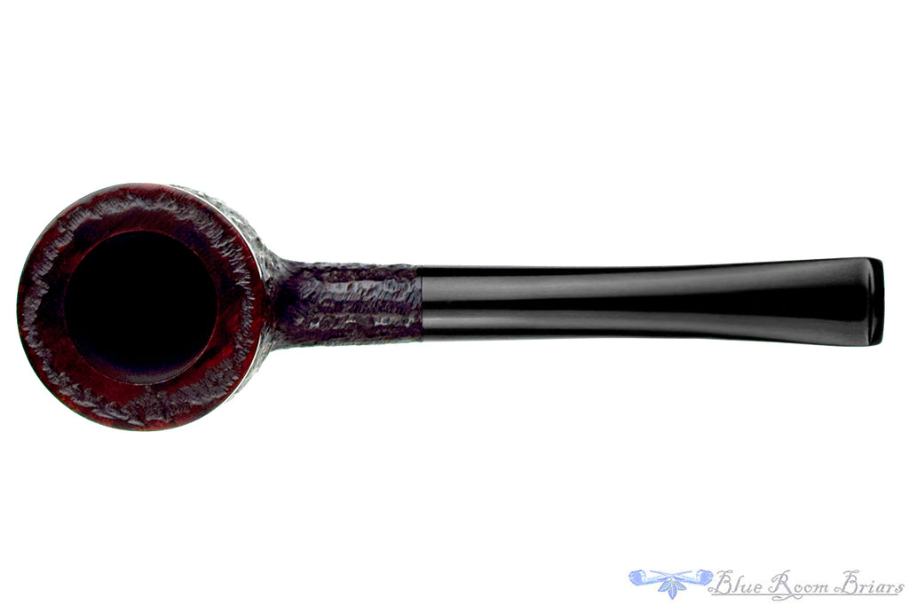 Blue Room Briar is proud to present this Julius Vesz 44 Carved Pot UNSMOKED Estate Pipe