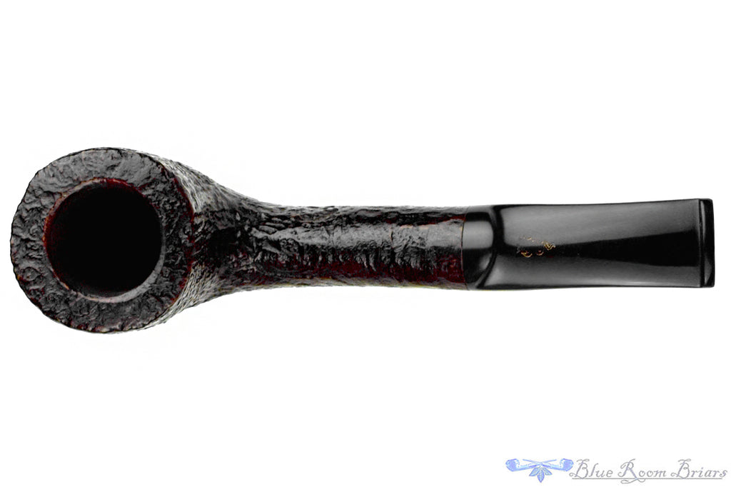 Blue Room Briars is proud to present this Savinelli Handmade Sandblast Bent Dublin Estate Pipe