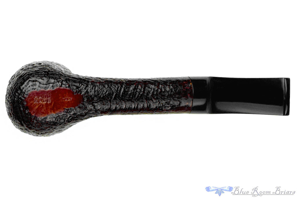 Blue Room Briars is proud to present this Savinelli Handmade Sandblast Bent Dublin Estate Pipe