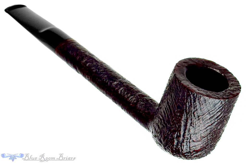Blue Room Briar is proud to present this W.Ø. Larsen Sandblast Canadian Estate Pipe with BRB Replacement Stem
