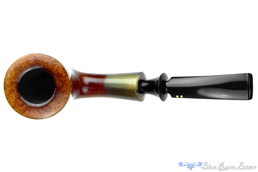 Blue Room Briars is proud to present this Savinelli Nonpareil 9904 Bent Yachtsman with Acrylic Ferrule Estate Pipe