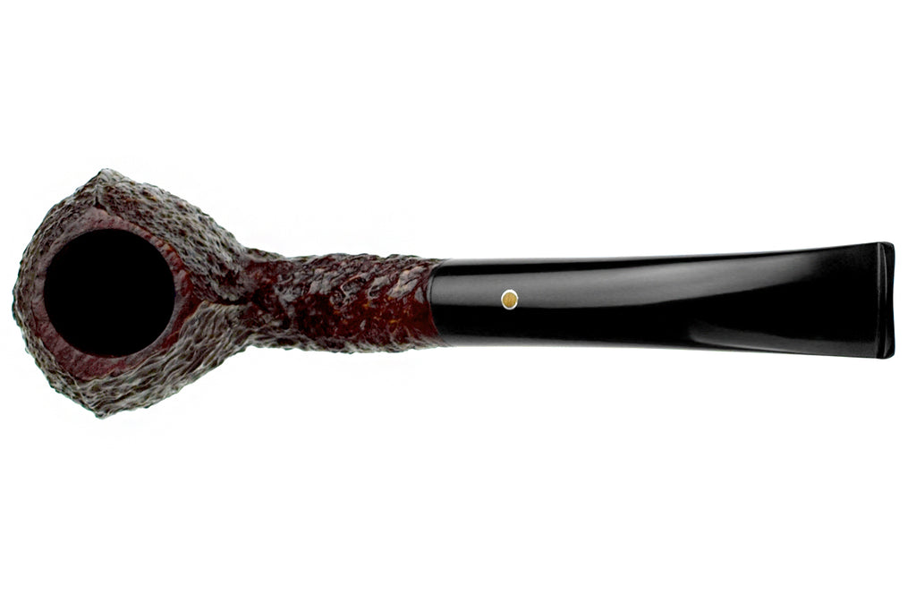Blue Room Briar is proud to present this Ashton Pebble Shell (1994 Make) XX Bent Tri-Corner Estate Pipe