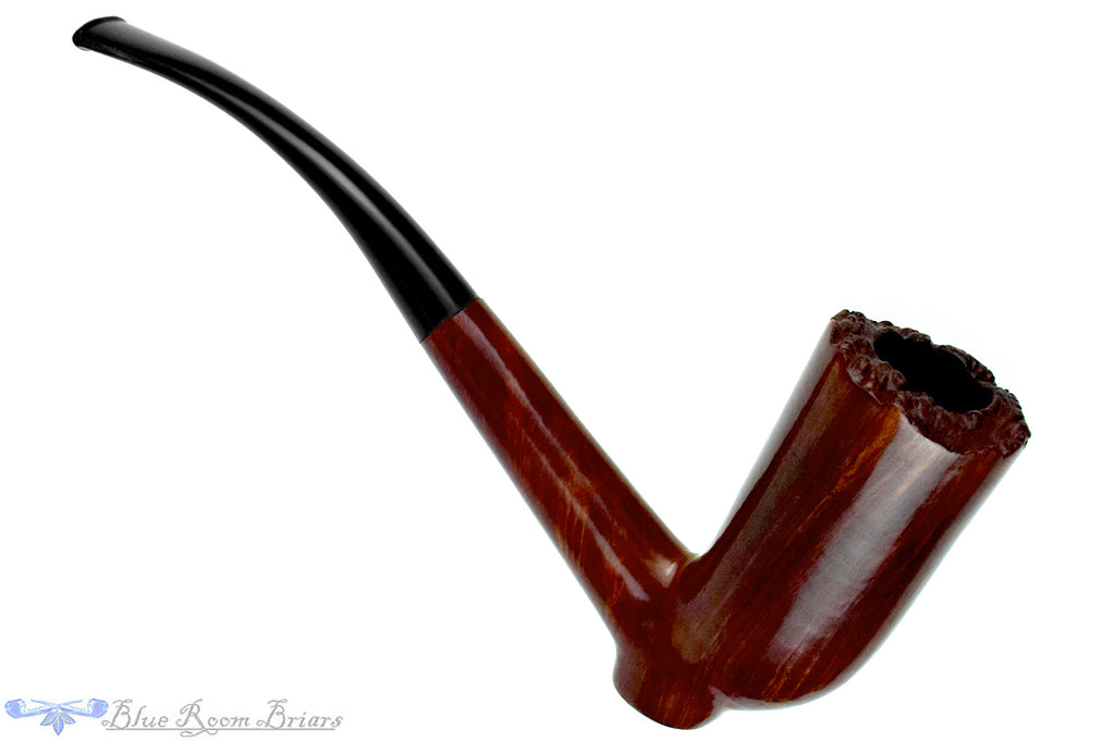 Blue Room Briar is proud to present this Charatan Selected Bent with Post and Plateau Estate Pipe with Replacement Stem