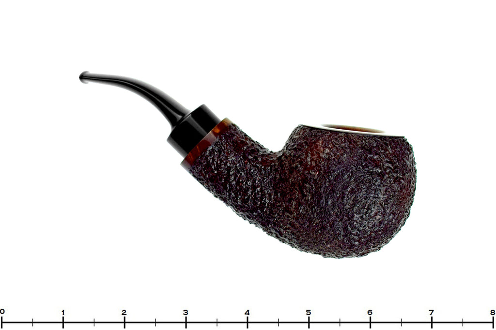Blue Room Briar is proud to present this Todd Harris Bent Rusticated Cannonball Estate Pipe