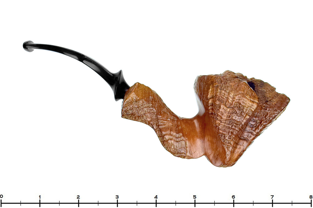 Blue Room Briar is proud to present this Preben Holm Delight Bent Partial Sandblast Freehand Estate Pipe